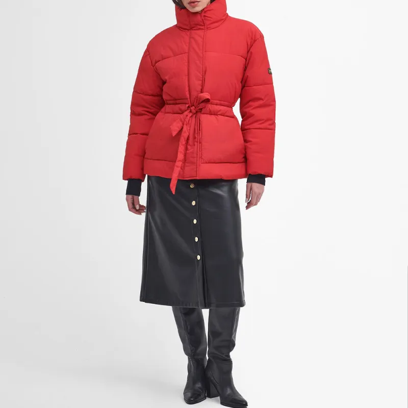 BARBOUR FW24 Puffer Jacket Women's Scarlet-3