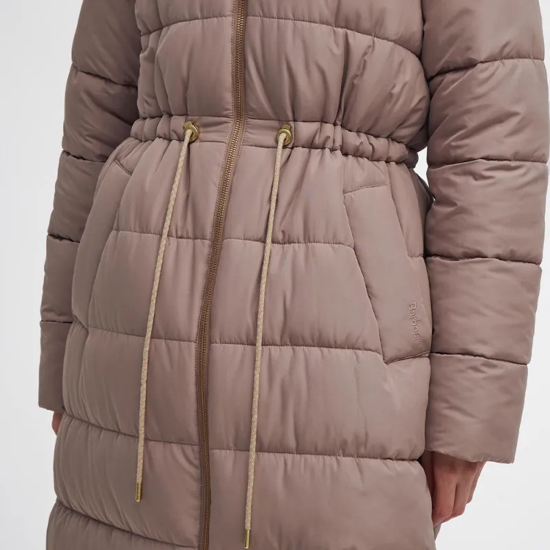 BARBOUR FW24 Puffer Jacket Women's Beige-4