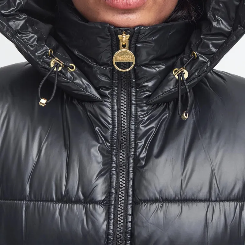 BARBOUR FW24 Puffer Jacket Women's Black-4
