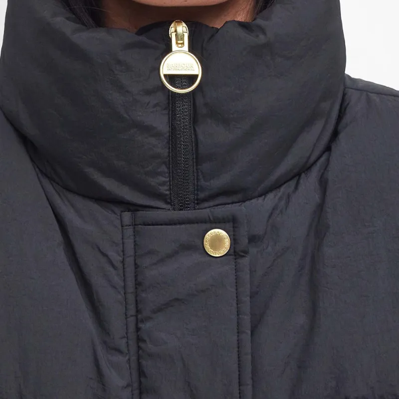BARBOUR FW24 Puffer Jacket Women's Black-5