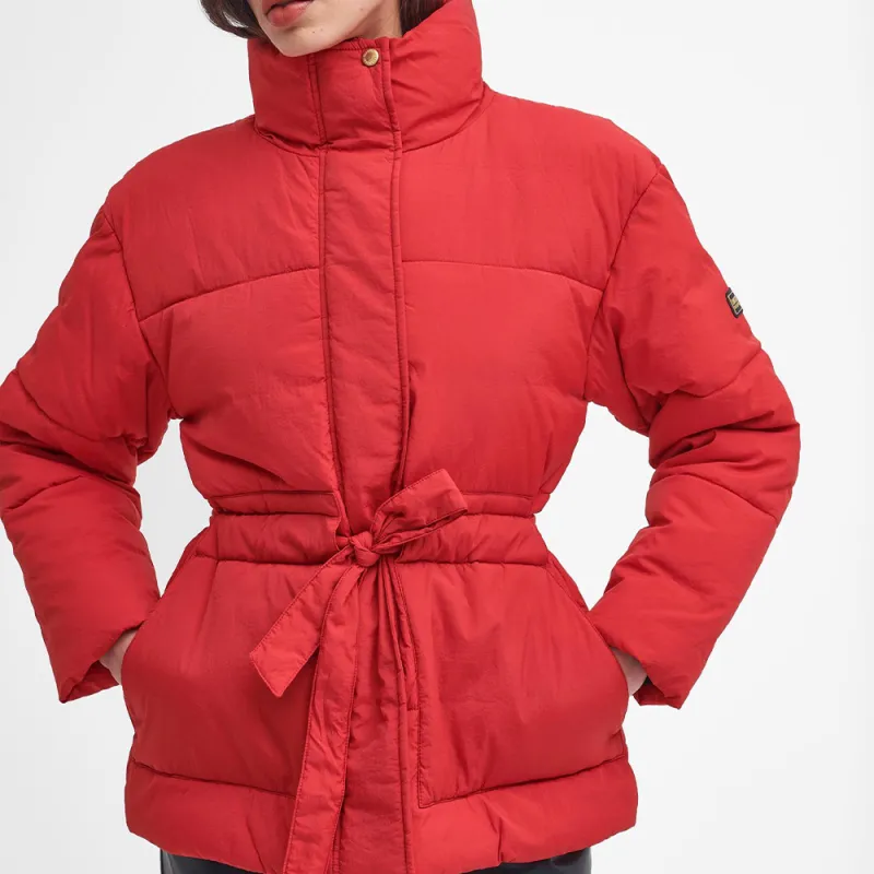 BARBOUR FW24 Puffer Jacket Women's Scarlet-1