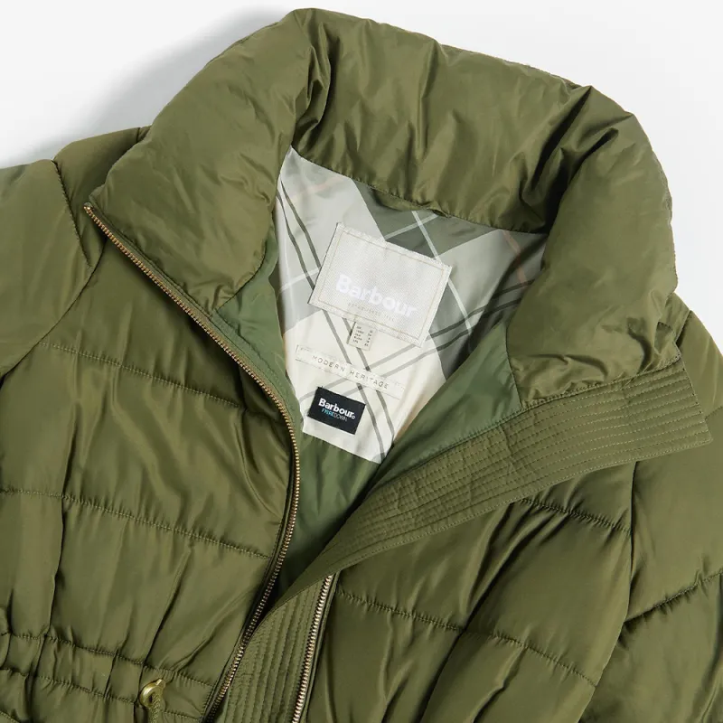 BARBOUR Puffer Jacket Women's Green-7