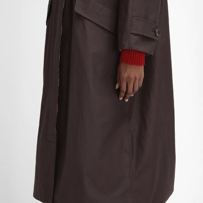 BARBOUR Waterproof Trench Coat-5