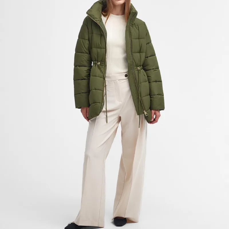 BARBOUR Puffer Jacket Women's Green-3