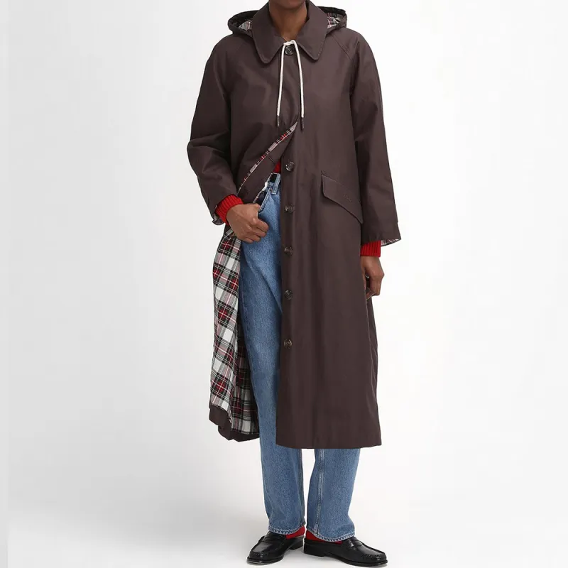 BARBOUR Waterproof Trench Coat-1
