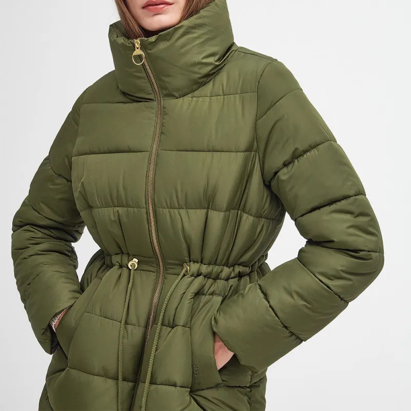 BARBOUR Puffer Jacket Women's Green-4