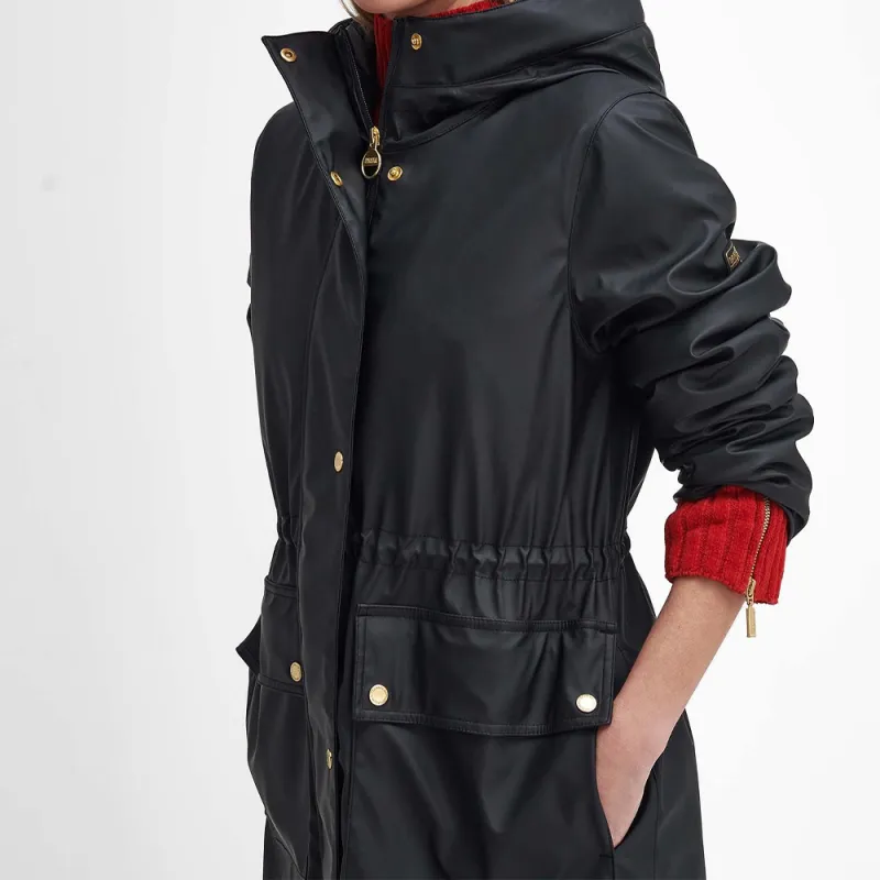 BARBOUR Puffer Jacket Women's Black-4