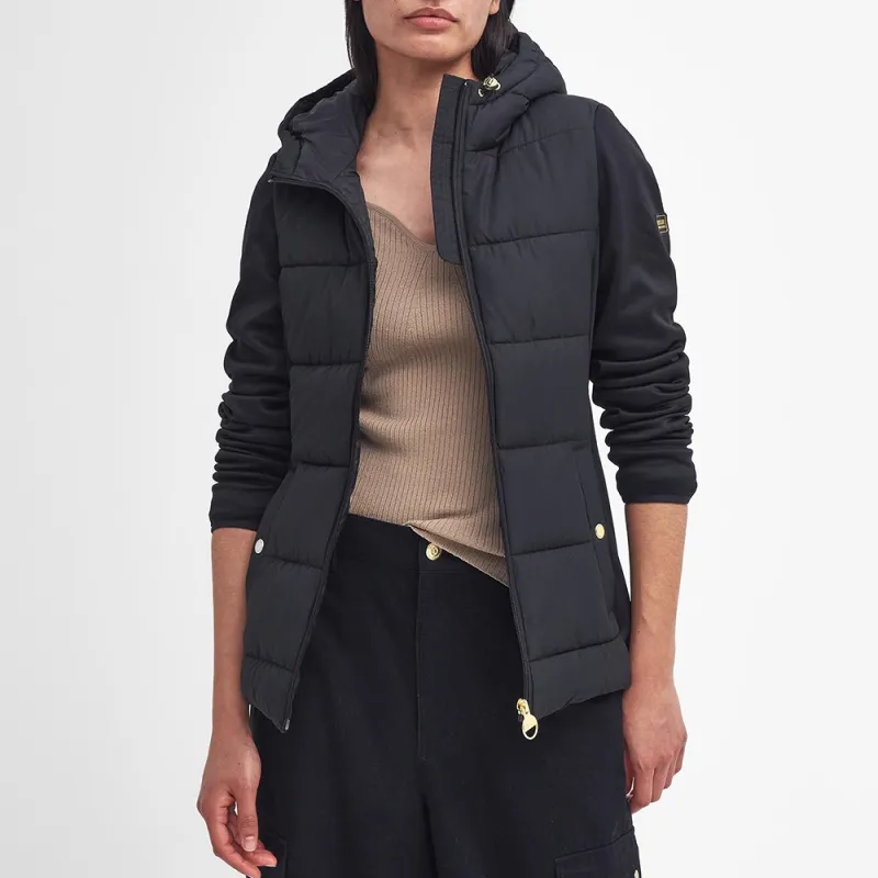 BARBOUR Puffer Jacket Women's Black-5