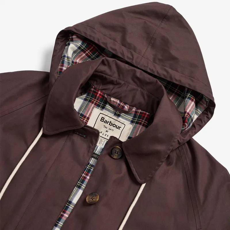 BARBOUR Waterproof Trench Coat-4