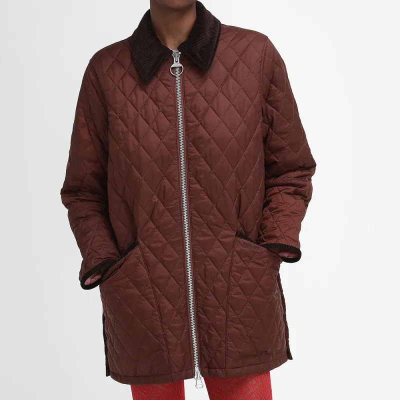 BARBOUR Dominic Zip Up Quilted Jacket-4
