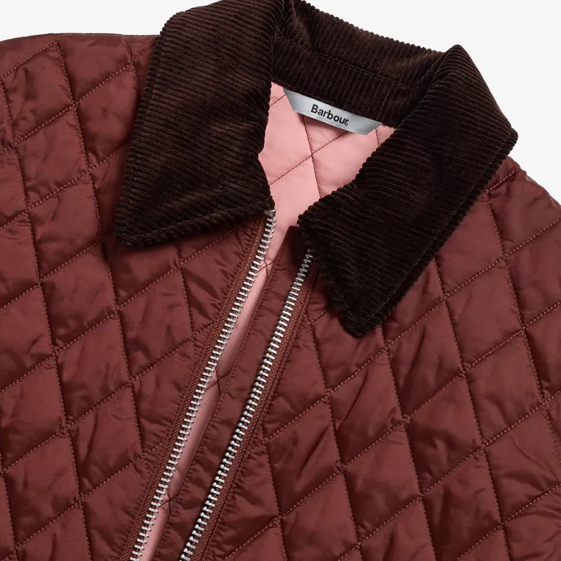 BARBOUR Dominic Zip Up Quilted Jacket-7