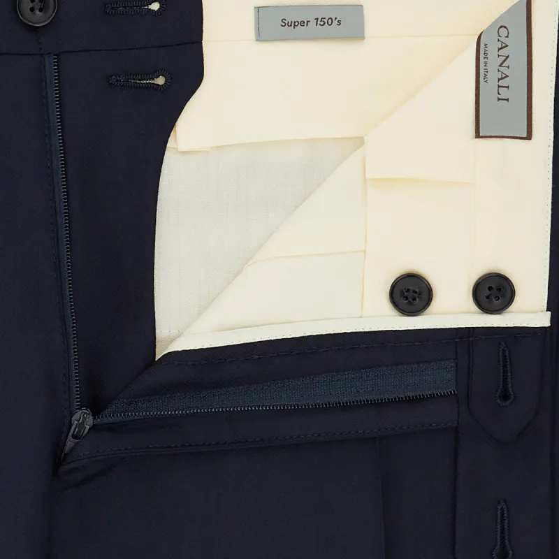 CANALI FW24 Suit Model Men's Dark Blue-4
