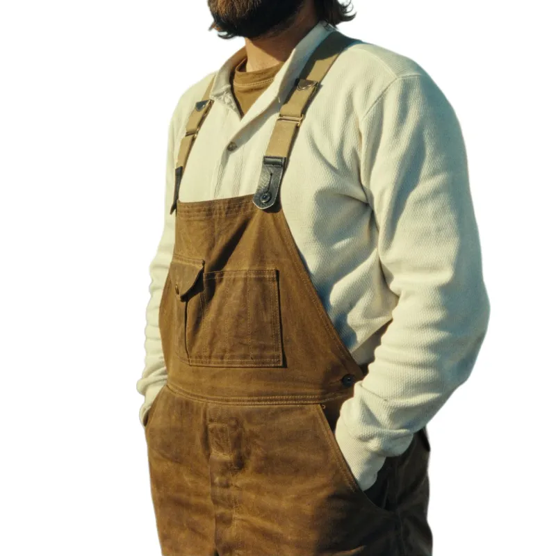 Filson FW24 Overalls Men's Dark Umber-3