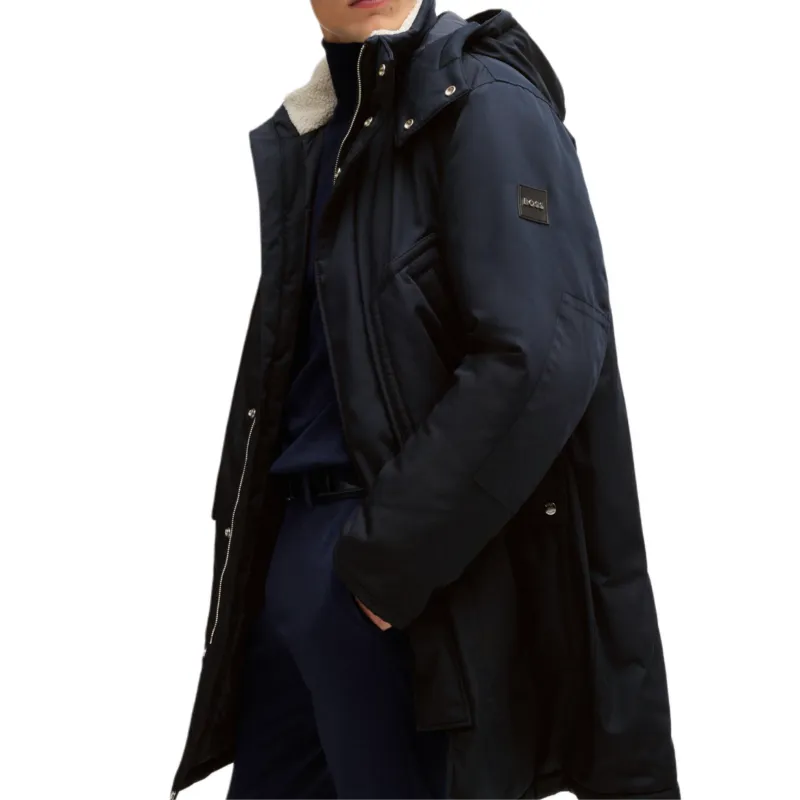 HUGO BOSS FW24 Jackets & Coats Men's Navy Blue-3