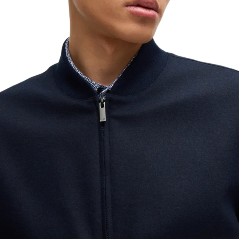 HUGO BOSS Two Way Zipper Slim Fit Jacket-5