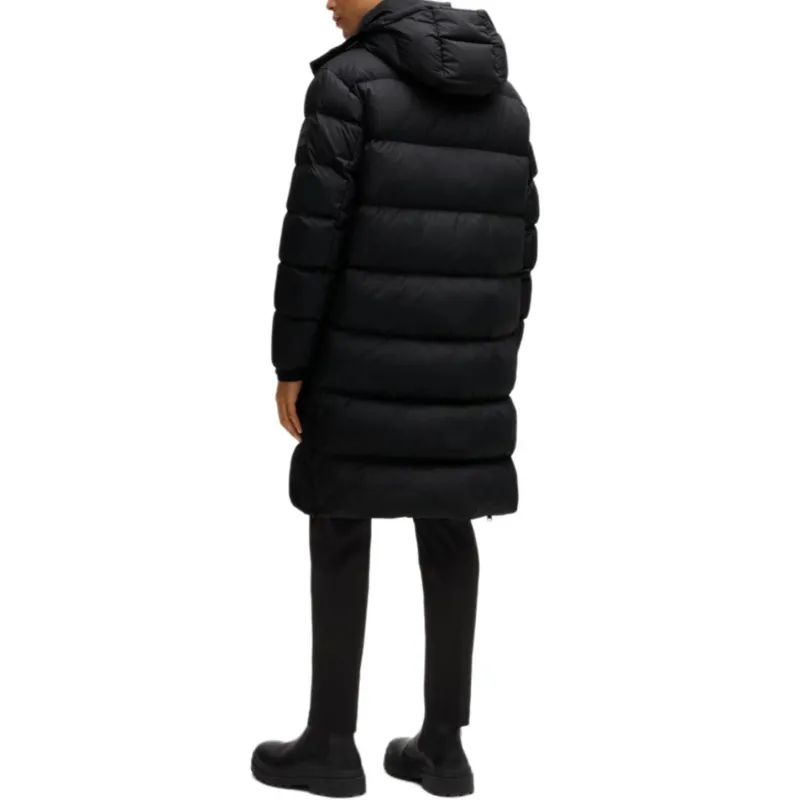 HUGO BOSS Long-length Hooded Padded Coat-2