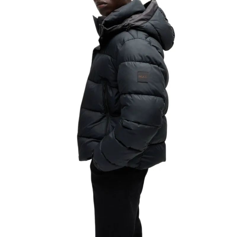 HUGO BOSS FW24 Puffer Jacket Men's Black-3
