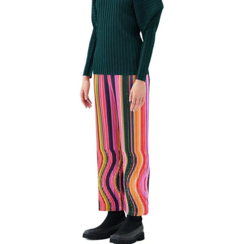 PLEATS PLEASE ISSEY MIYAKE Warp Trousers-3