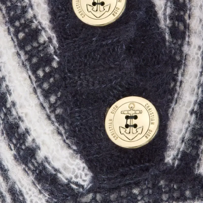 DIOR Knitwear Women's Marine Blue White-5