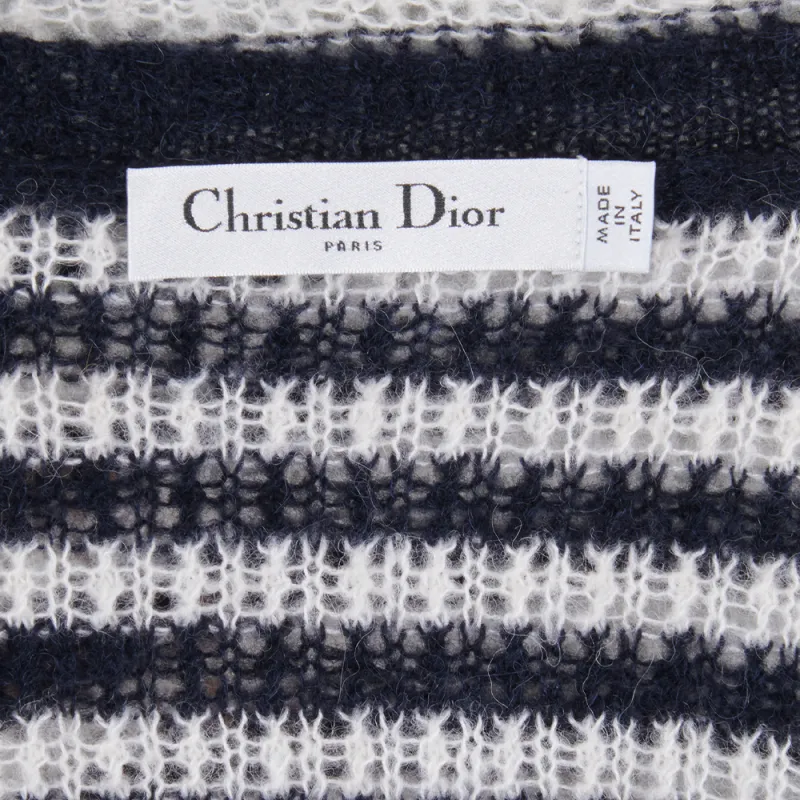 DIOR Knitwear Women's Marine Blue White-6