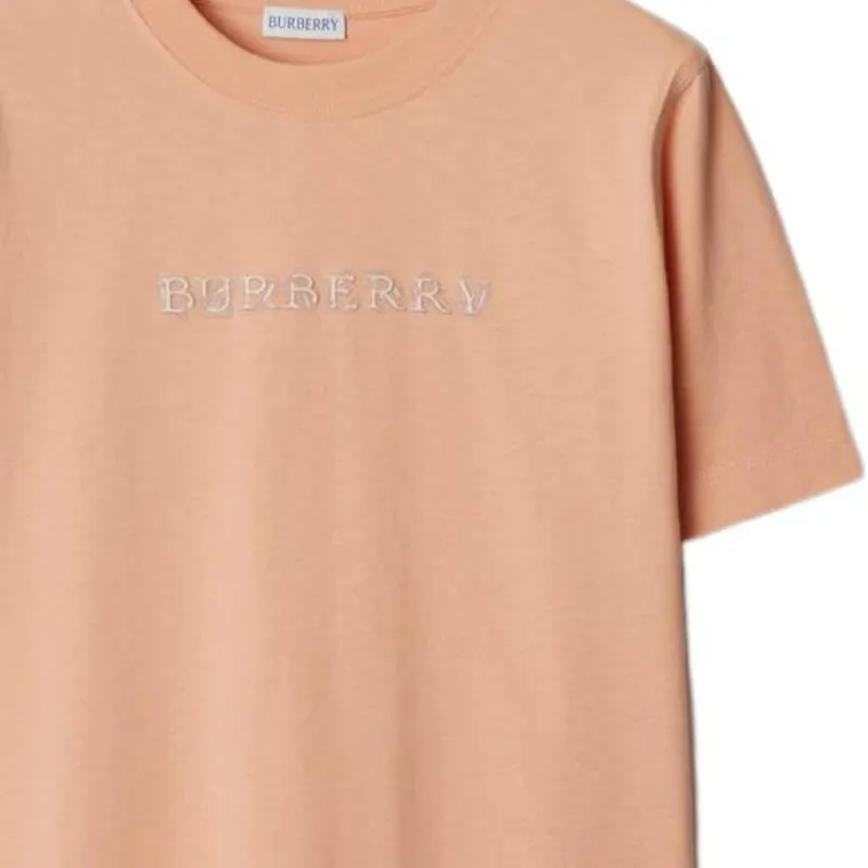 Burberry Paisley logo Cotton T shirt-5