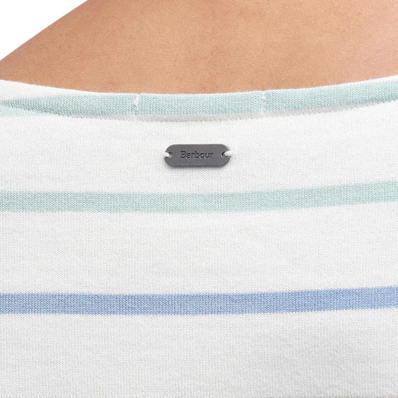 BARBOUR Regular T-Shirt Women's Cloud Stripe Color-1