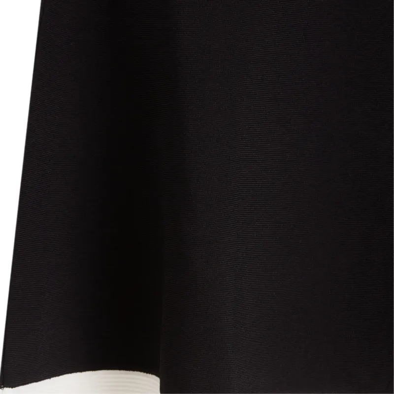 KARL LAGERFELD FW24 Knit Long Skirts Women's Black-3