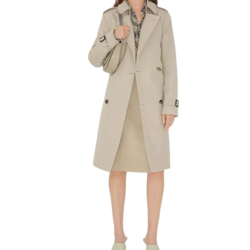 Burberry FW24 Trench Coat Women's Taupe-2