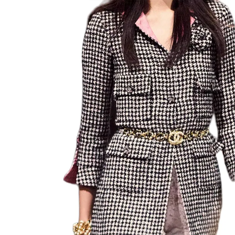 CHANEL 24 New Fall And Winter Arrivals Coats Women's Gray-3