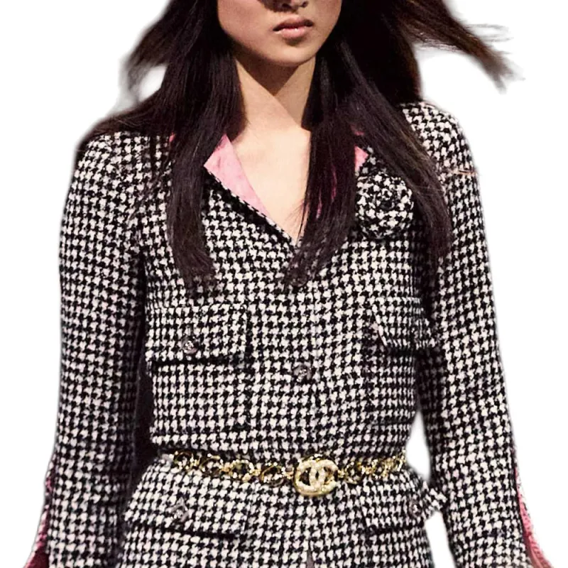 CHANEL 24 New Fall And Winter Arrivals Coats Women's Gray-5