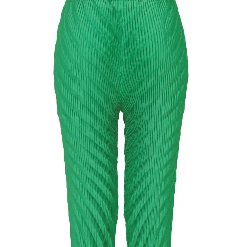 ISSEY MIYAKE Nuance Pleats Solid Trousers-4
