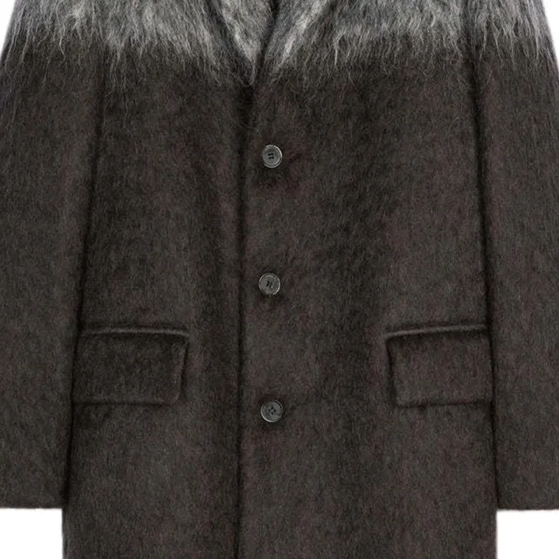 DRIES VAN NOTEN FW24 Coats Men's Dark Brown-4