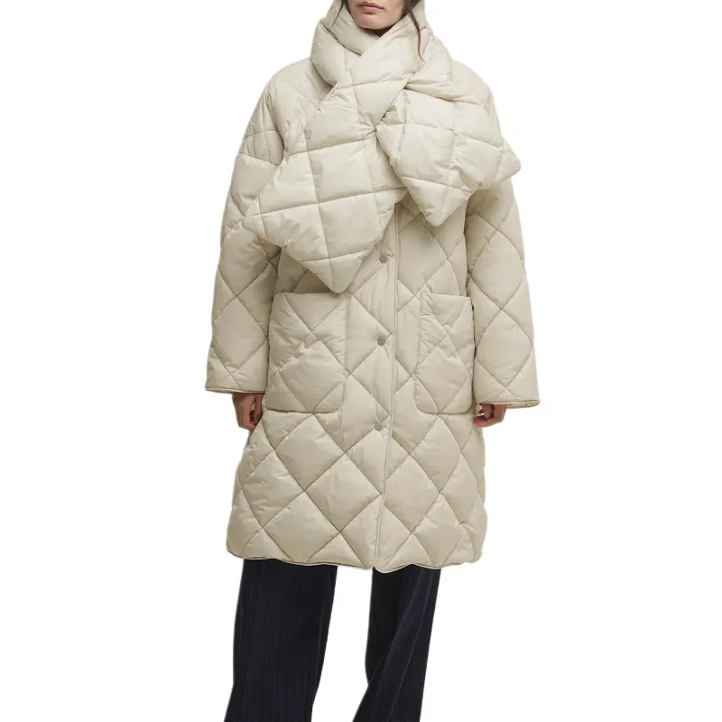 BARBOUR FW24 Puffer Jacket Women's White-3