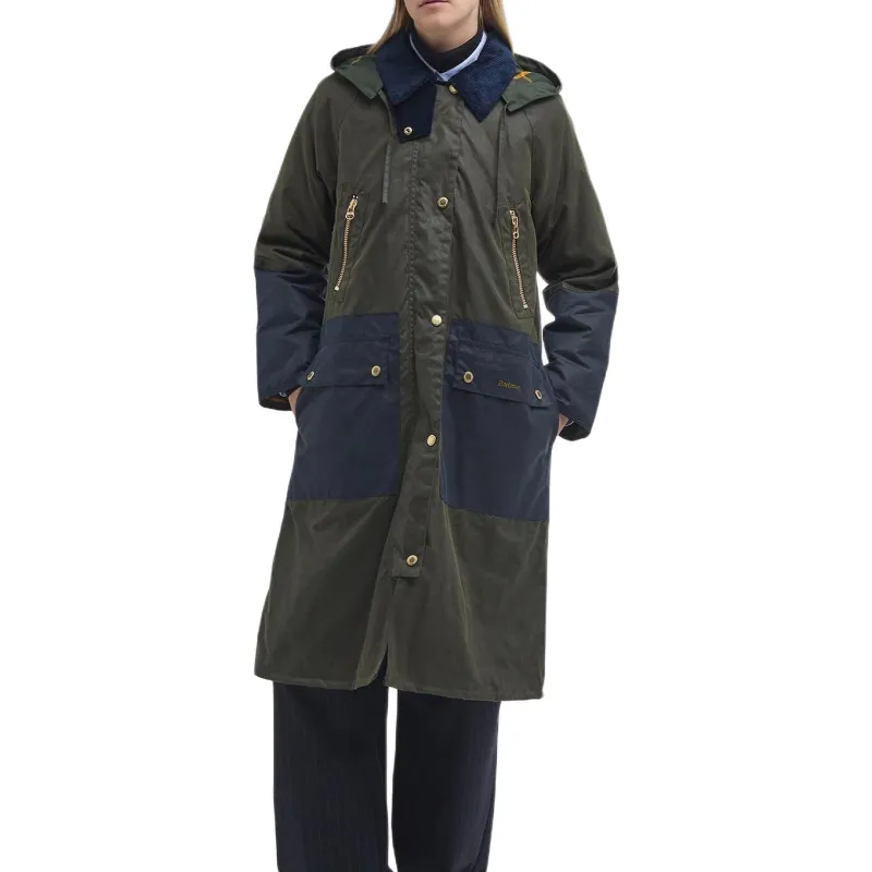 BARBOUR FW24 Puffer Jacket Women's Olive-1