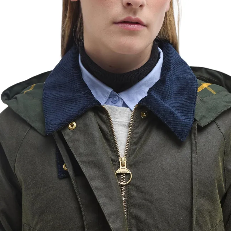BARBOUR FW24 Puffer Jacket Women's Olive-5