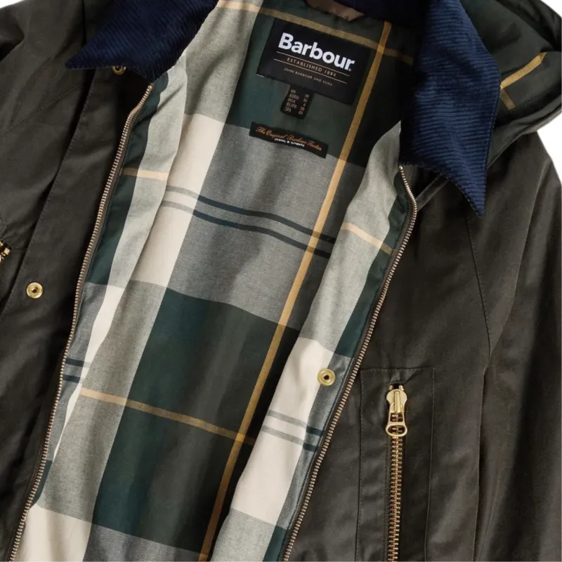 BARBOUR FW24 Puffer Jacket Women's Olive-6
