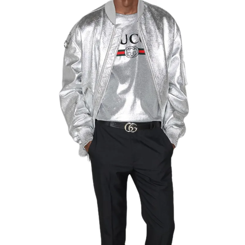GUCCI Printed Jersey T Shirt-4