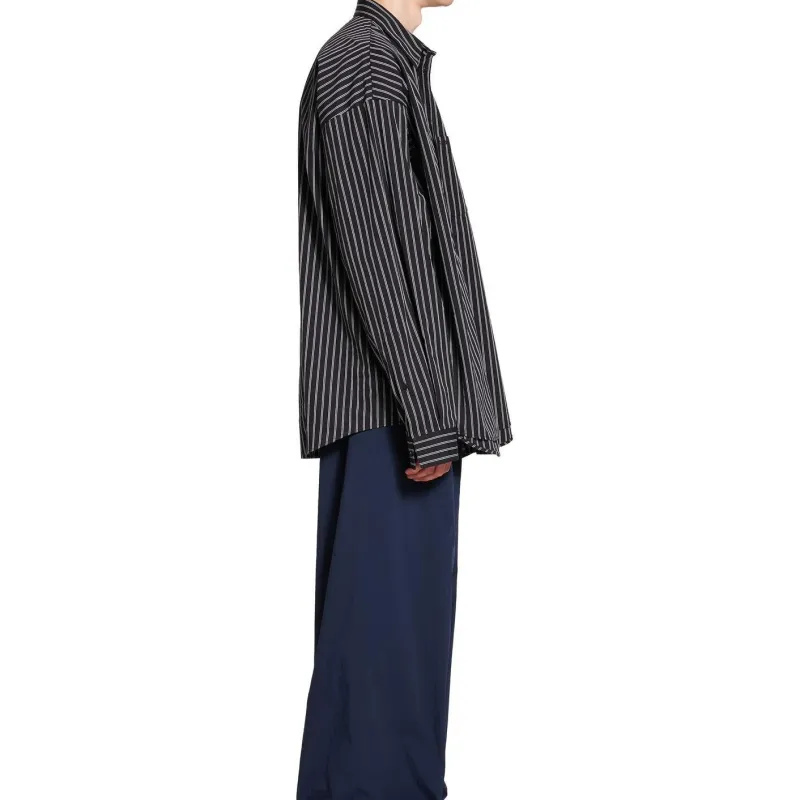 Balenciaga Pinstriped Flatground Shirt-4