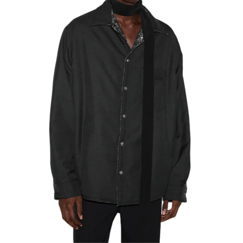 GUCCI Reversible Denim Shirt-6
