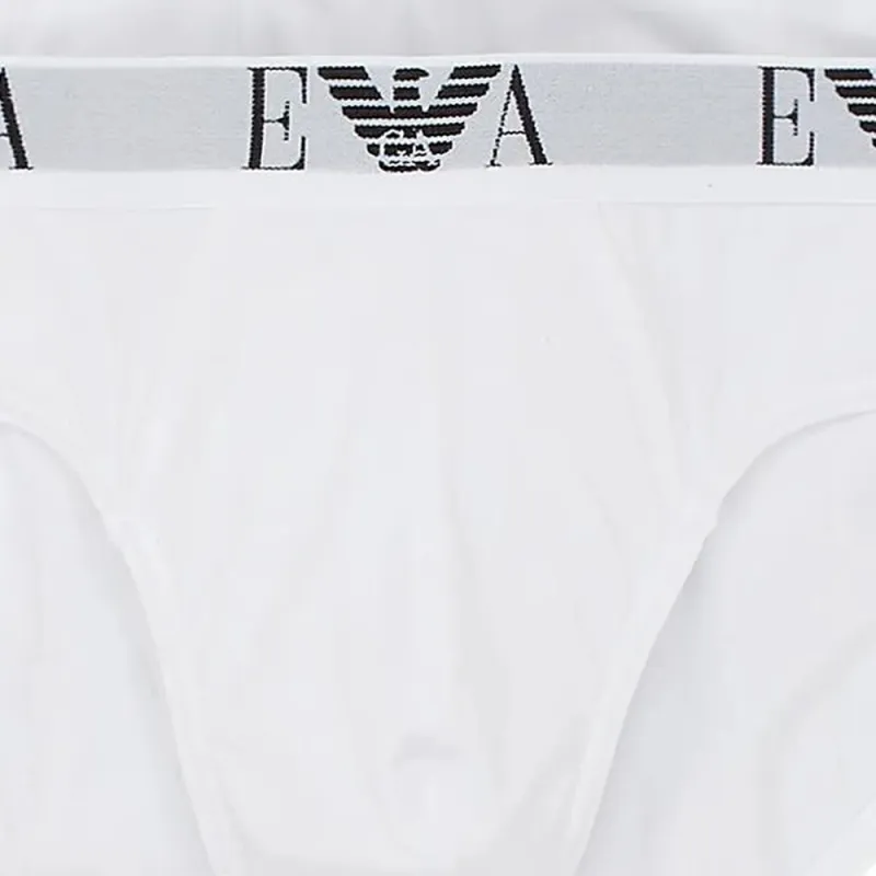 EMPORIO ARMANI Logo waistband Briefs-1