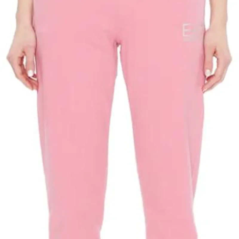 EMPORIO ARMANI Knitted Sweatpants Women's Pink-3
