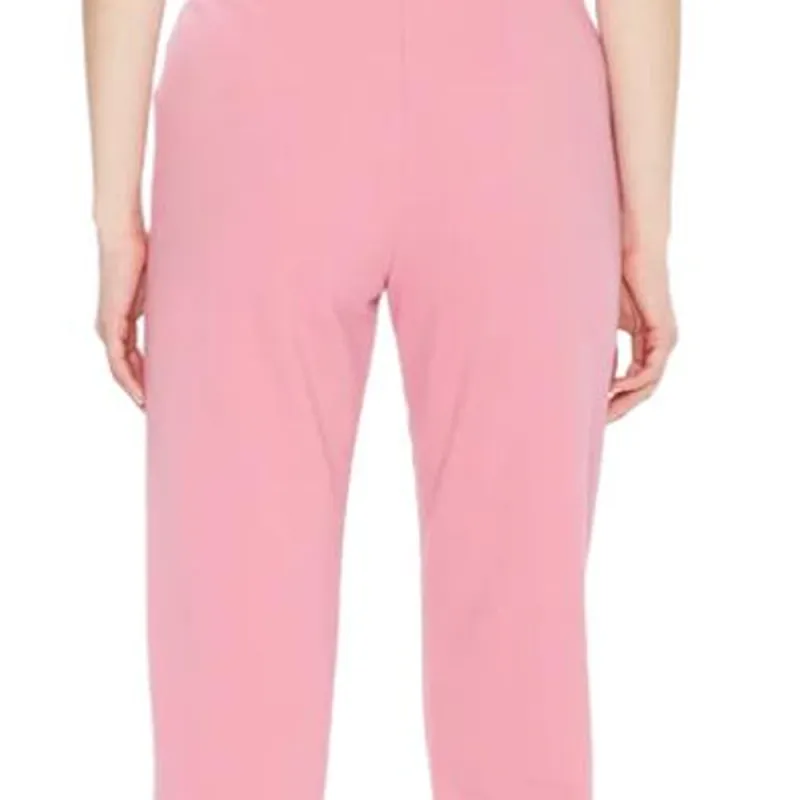 EMPORIO ARMANI Knitted Sweatpants Women's Pink-4