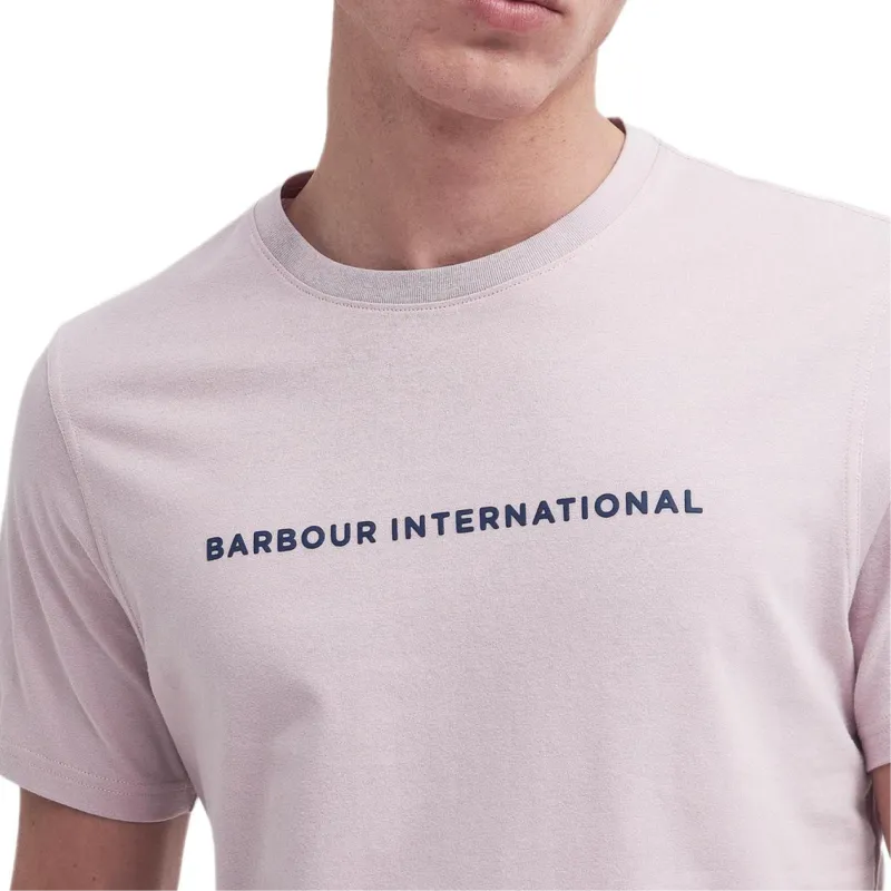 BARBOUR FW24 T-Shirt Men's Pink-4