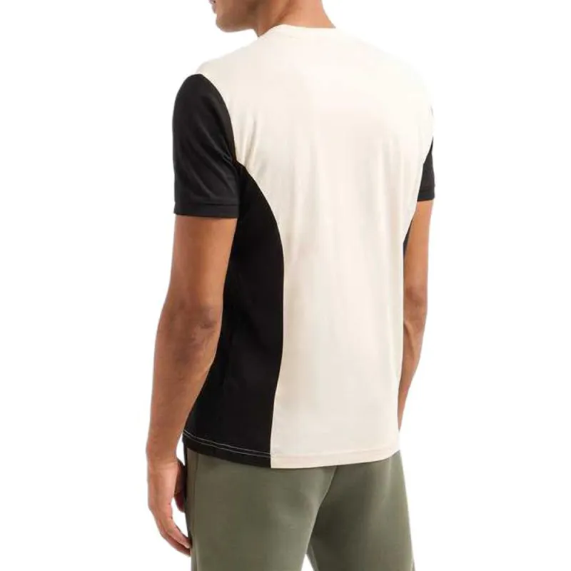EMPORIO ARMANI EA7 FW24 T Shirt Men's Ecru-3