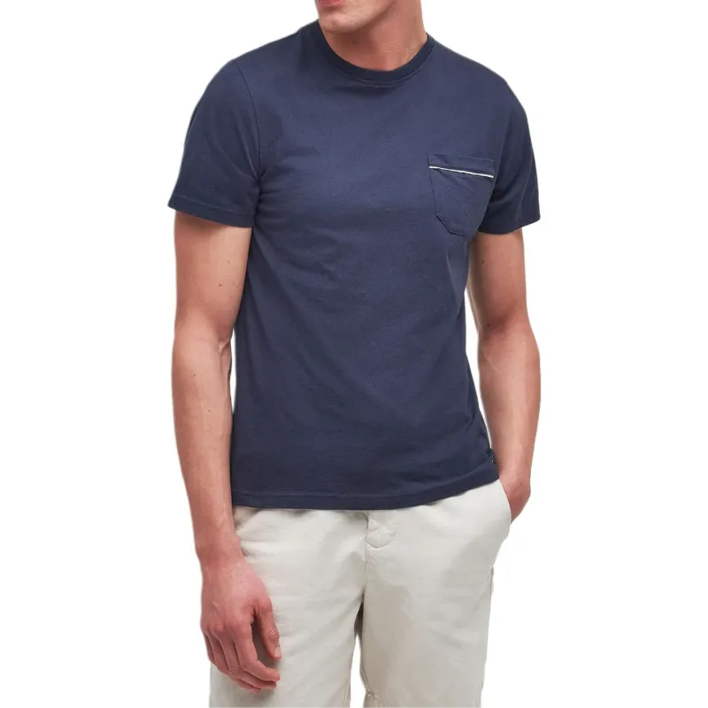 BARBOUR FW24 T-Shirt Men's Navy-1