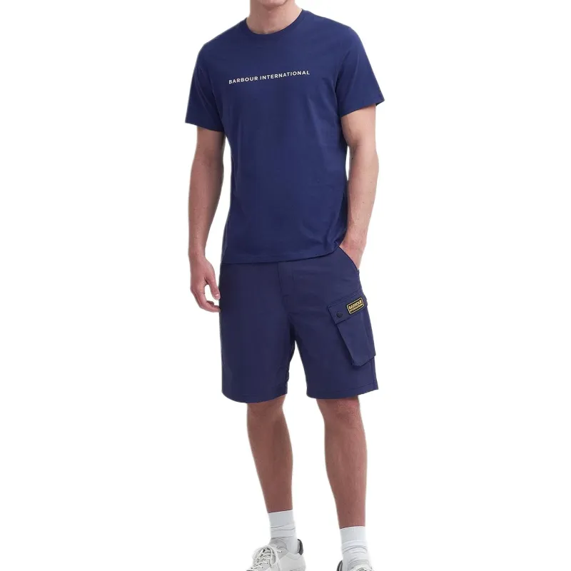 BARBOUR FW24 T-Shirt Men's Navy-3