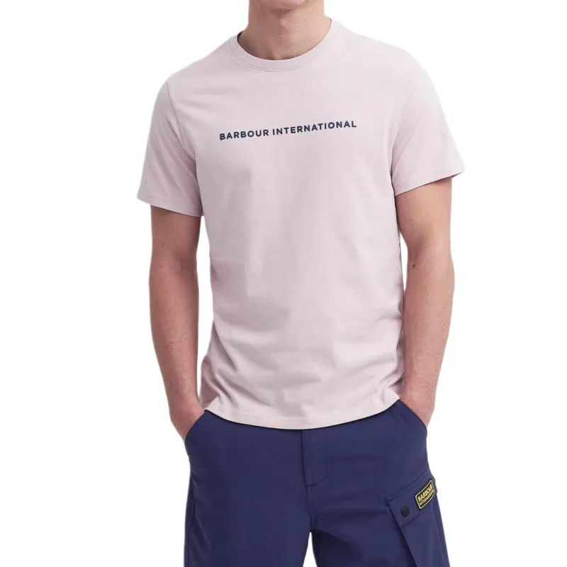 BARBOUR FW24 T-Shirt Men's Pink-1