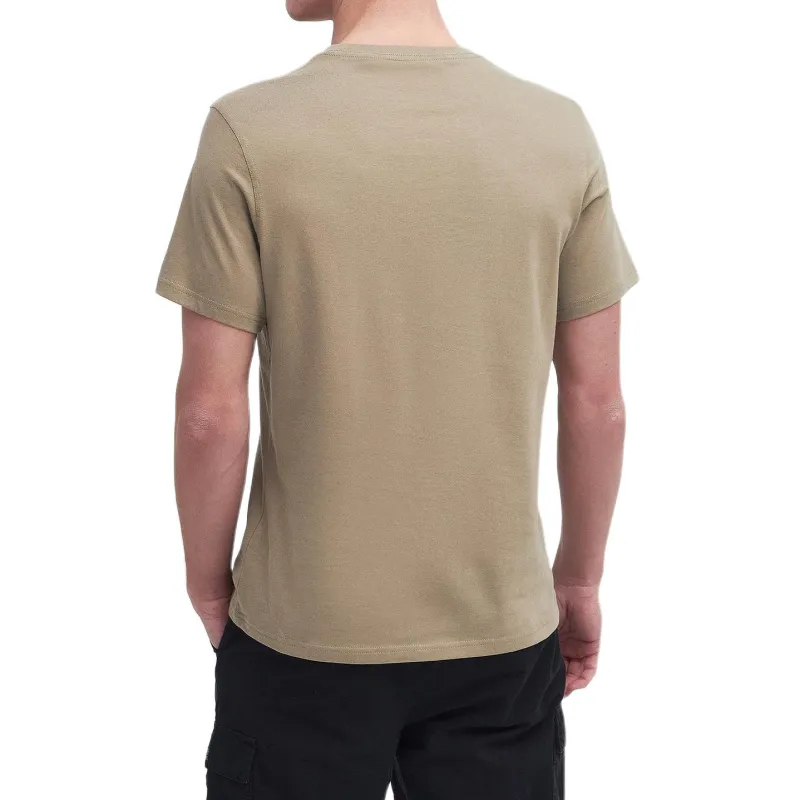 BARBOUR FW24 T-Shirt Men's Khaki-2