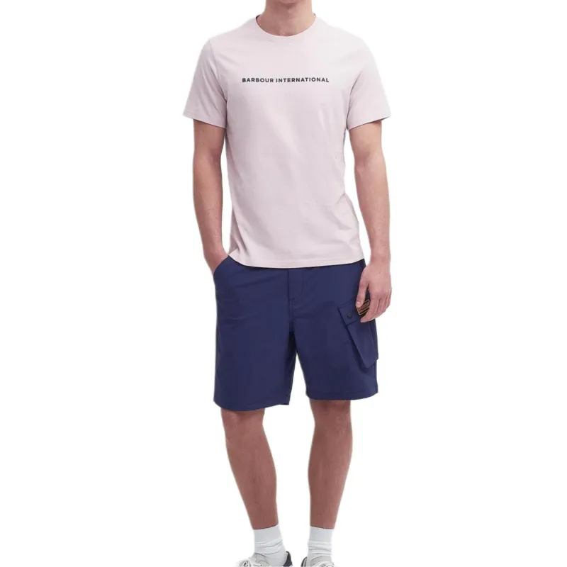 BARBOUR FW24 T-Shirt Men's Pink-2
