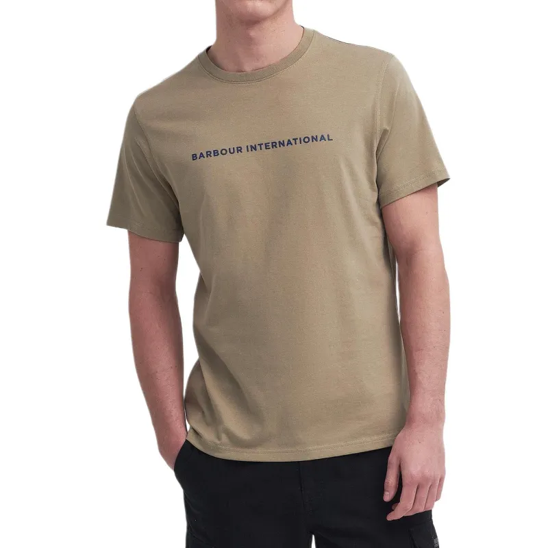BARBOUR FW24 T-Shirt Men's Khaki-1